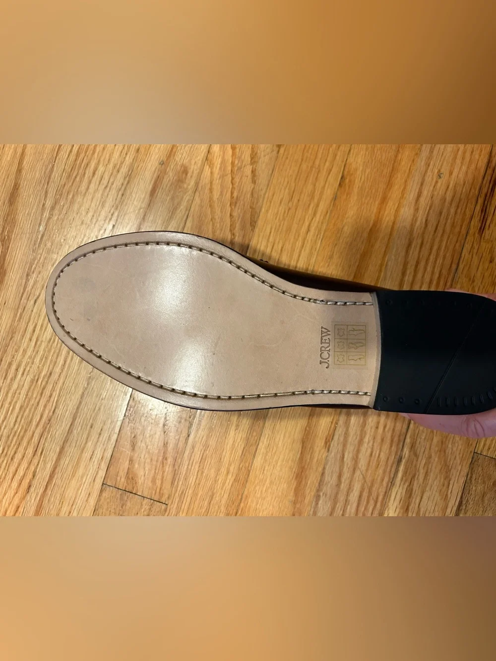 J. Crew Men’s Penny Loafers in Burgundy Leather